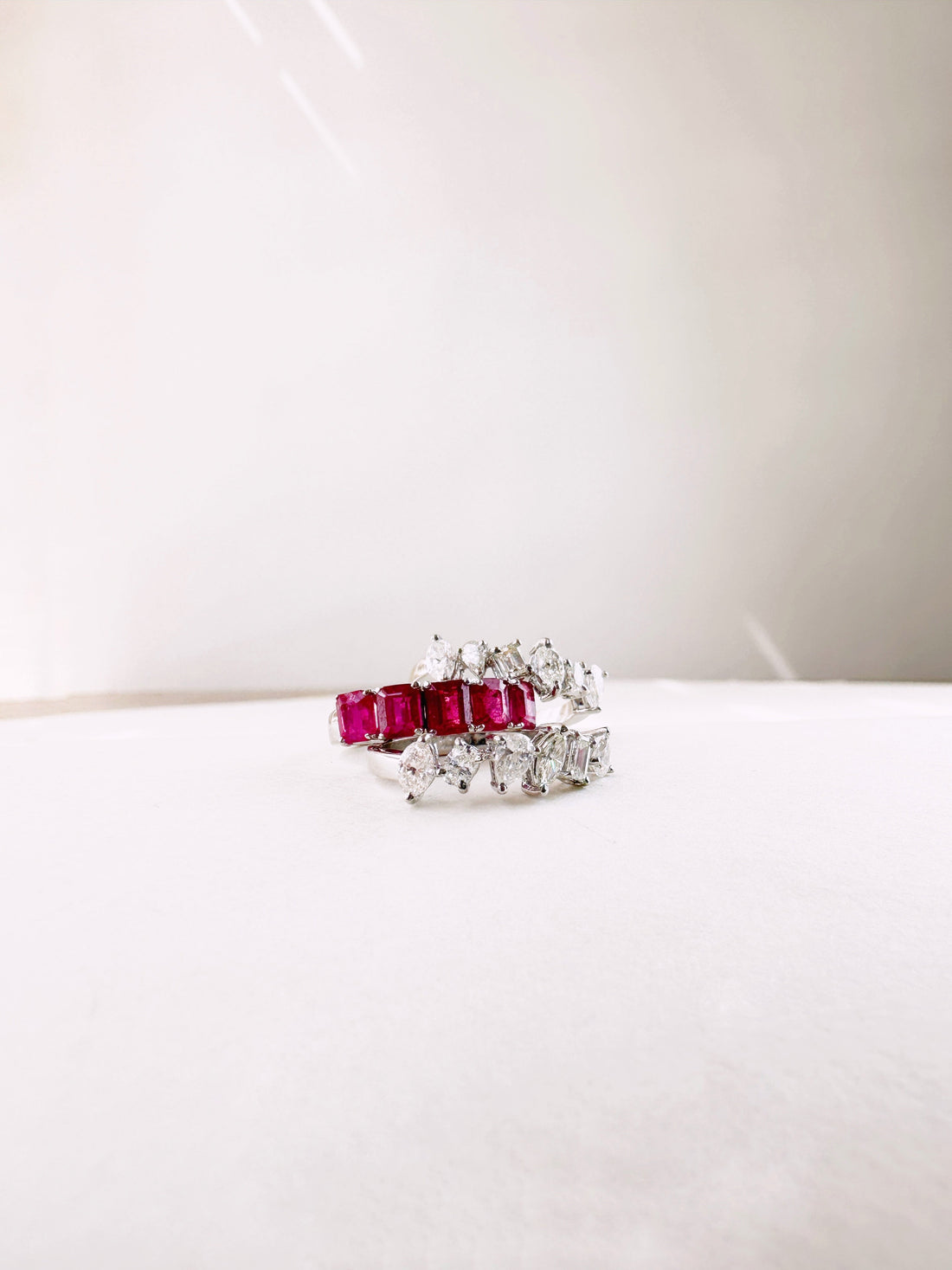 Multi-Cut Eternity Band