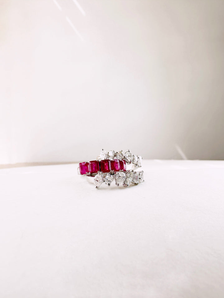 Multi-Cut Eternity Band