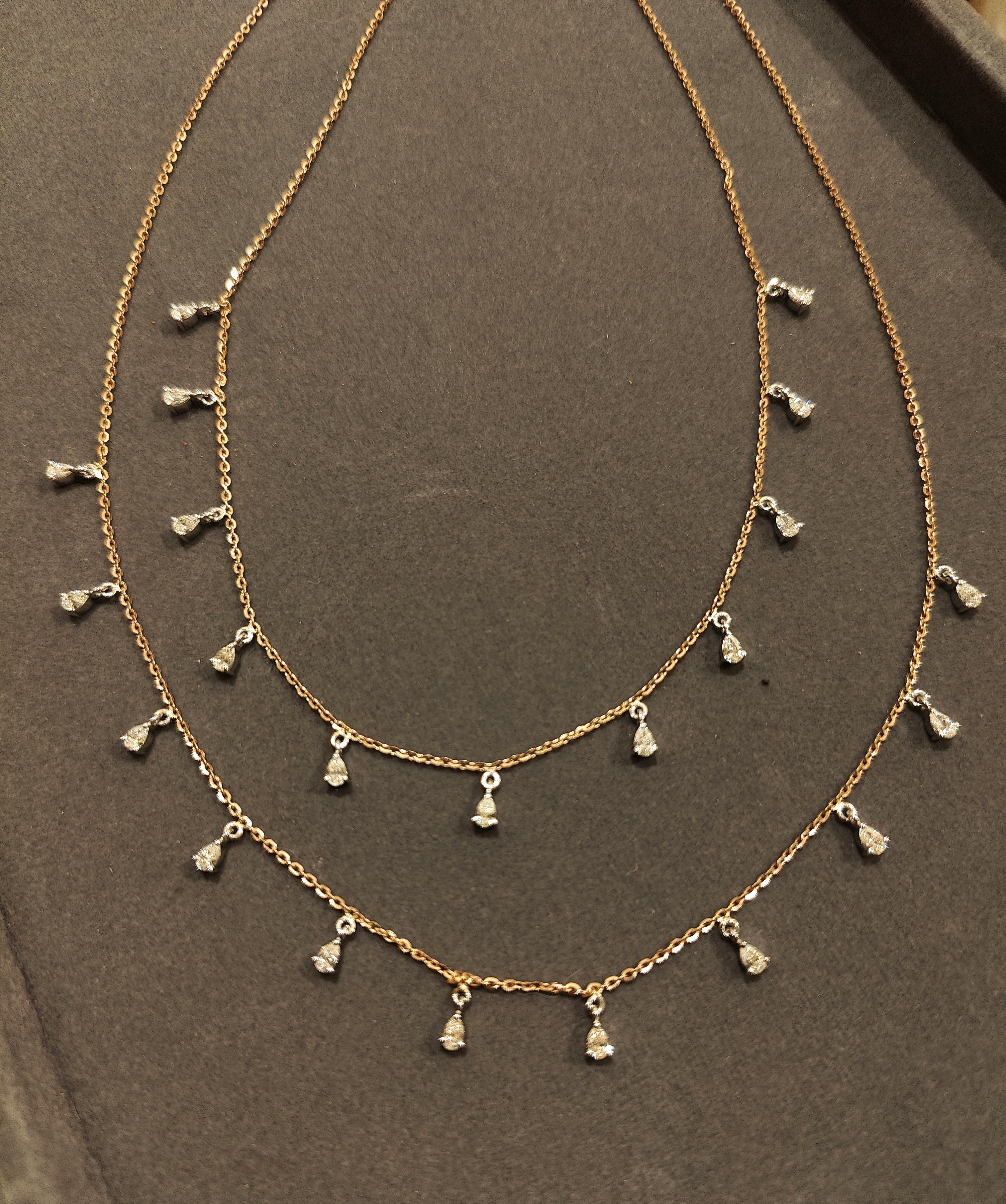 Pear Dew Drop Necklace