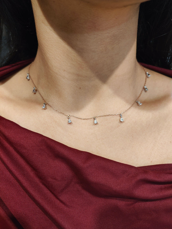 Pear Dew Drop Necklace