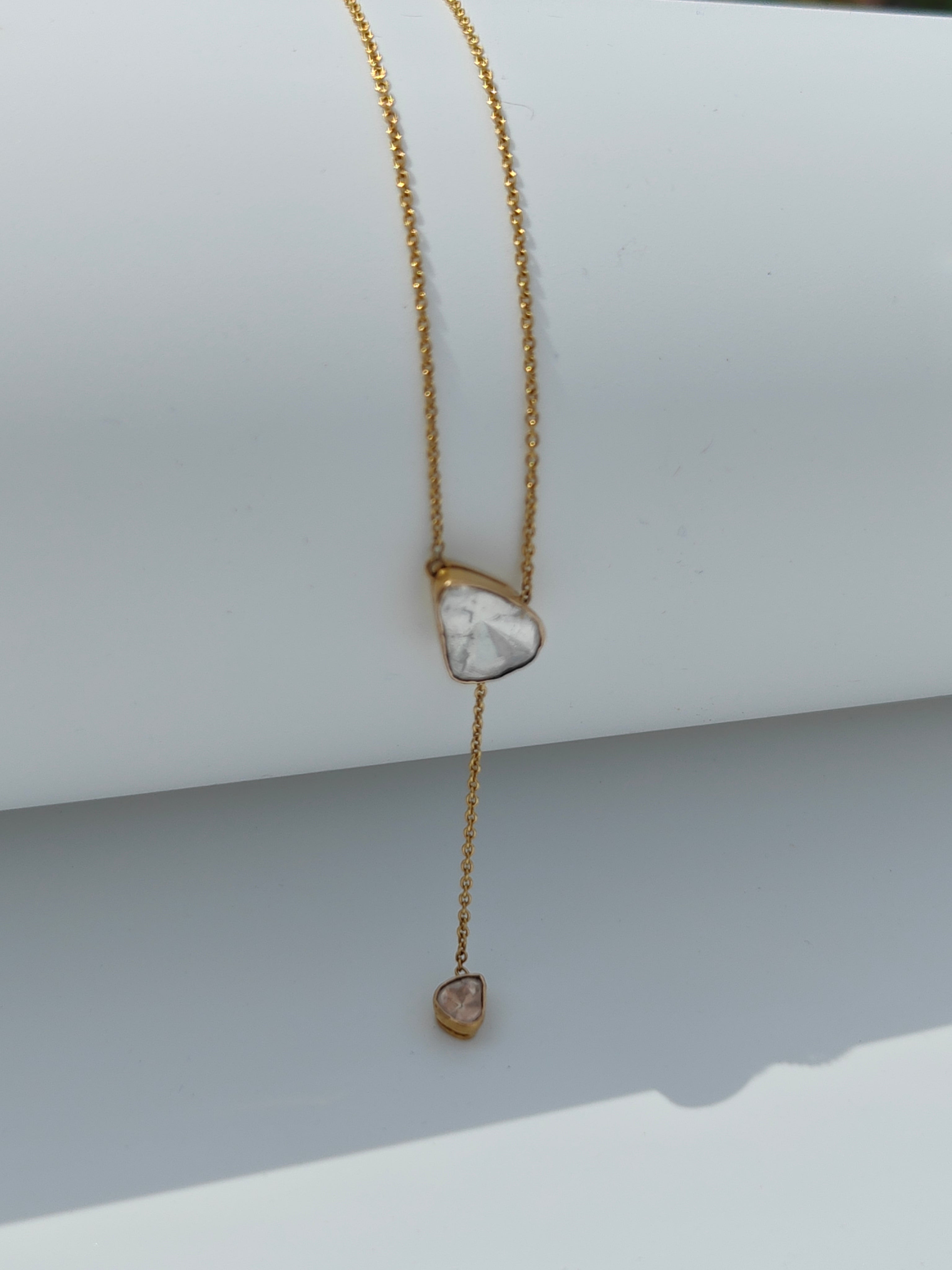 Venus Uncut Diamond Polki Chain