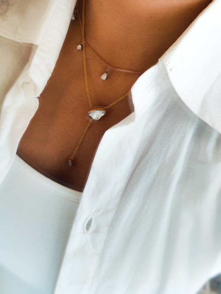 Venus Uncut Diamond Polki Chain