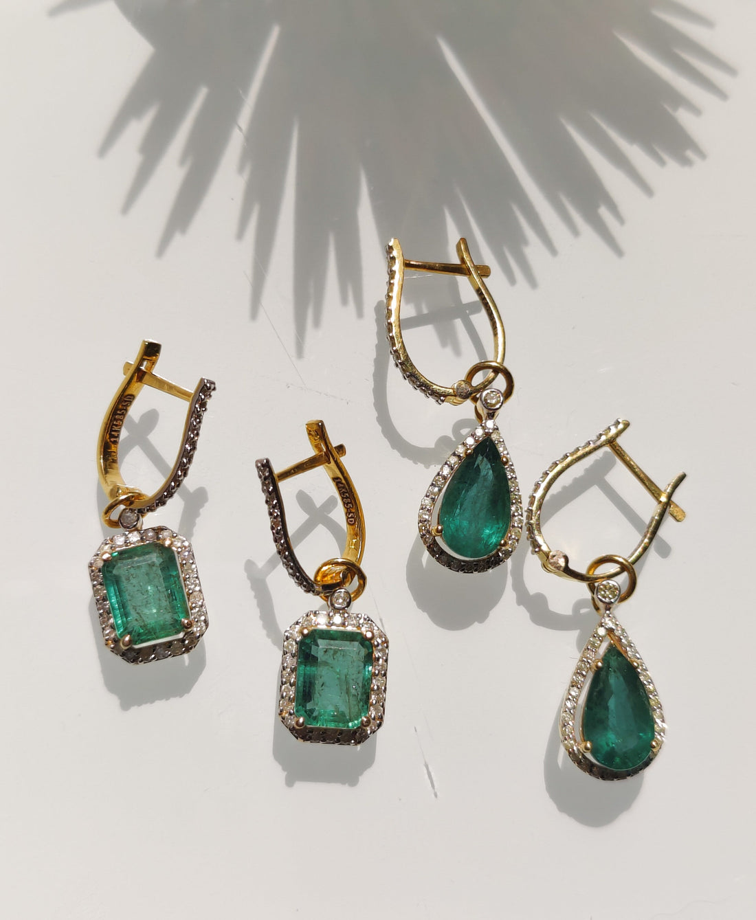 Zion Emerald Earrings