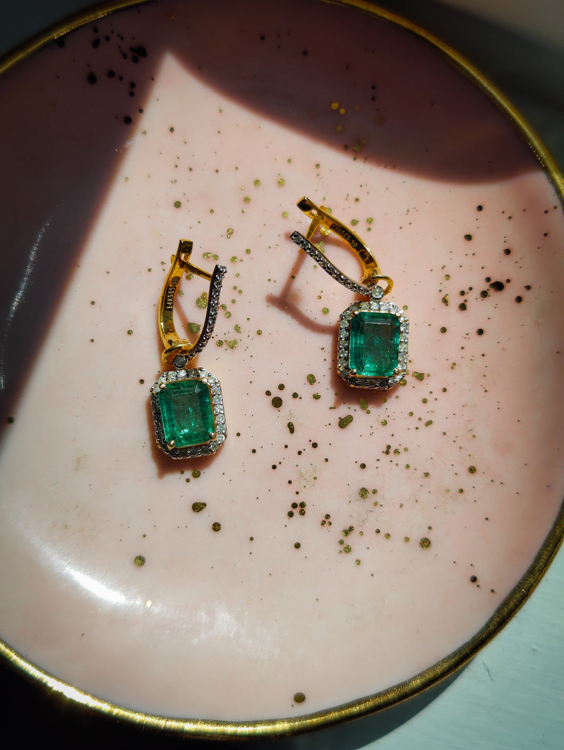 Zion Emerald Earrings