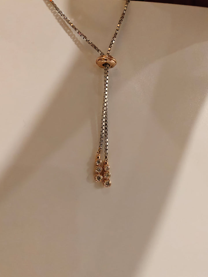 Pop Diamond Drawstring Bracelet